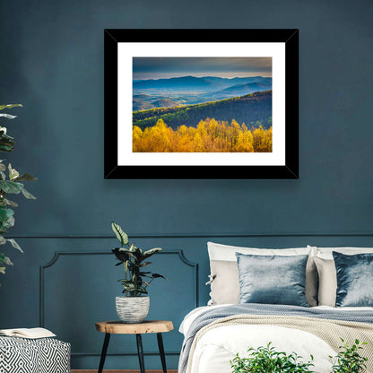 Shenandoah Golden Hour Ridge Wall Art