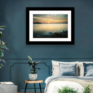 Lake Conroe Sunset Wall Art