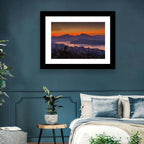 Luang Prabang Sunset Over Mekong Wall Art