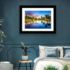 Orlando Lake Eola Skyline Wall Art
