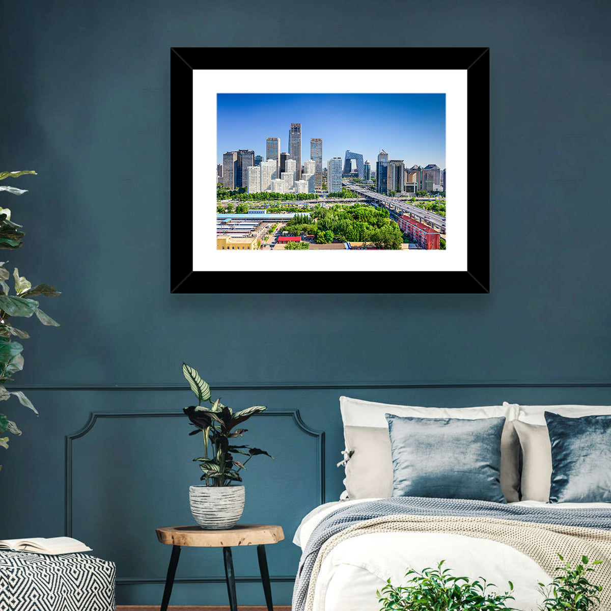 Beijing Cctv Headquarters Skyline Wall Art