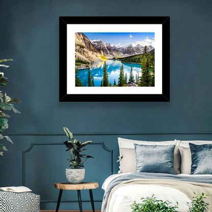 Moraine Lake Reflections Wall Art