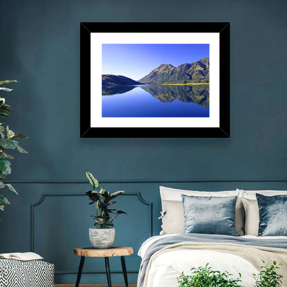 Lake Hawea Mirror Reflection Wall Art