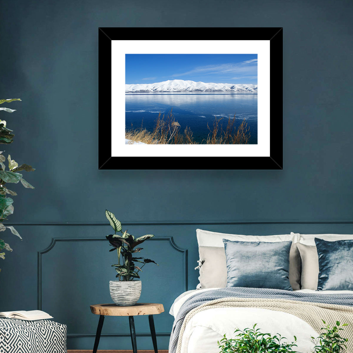 Winter at Lake Sevan Wall Art