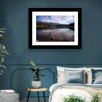 Mount Shasta Reflection at Lake Siskiyou Wall Art