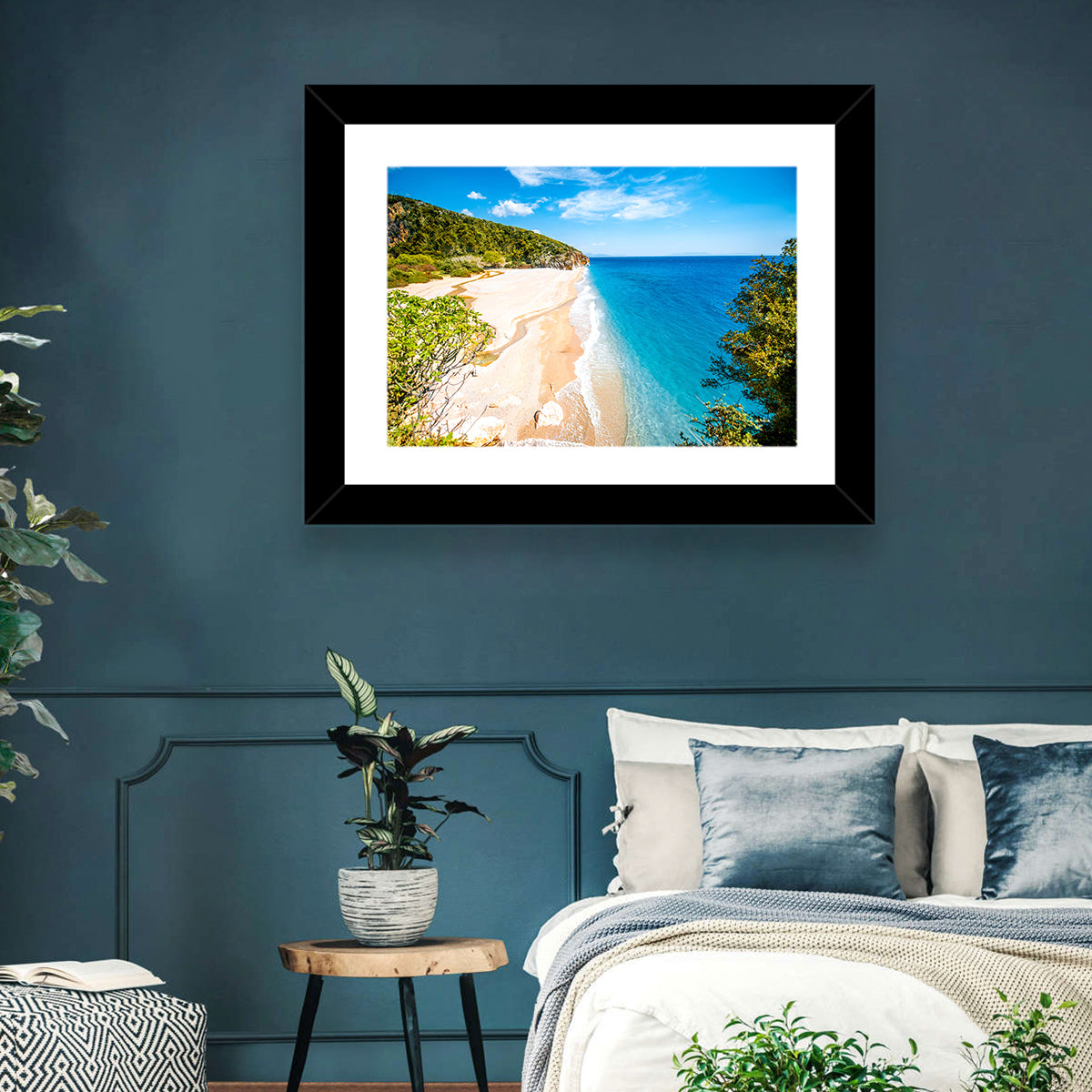 Mylopotamos Turquoise Beach Wall Art