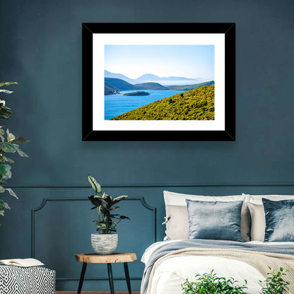 Porto Palermo Bay with Ali Pasha Castle Wall Art