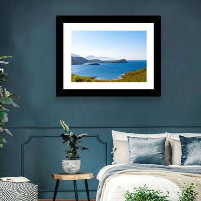 Coastal Cliffs and Lighthouse Bay Wall Art