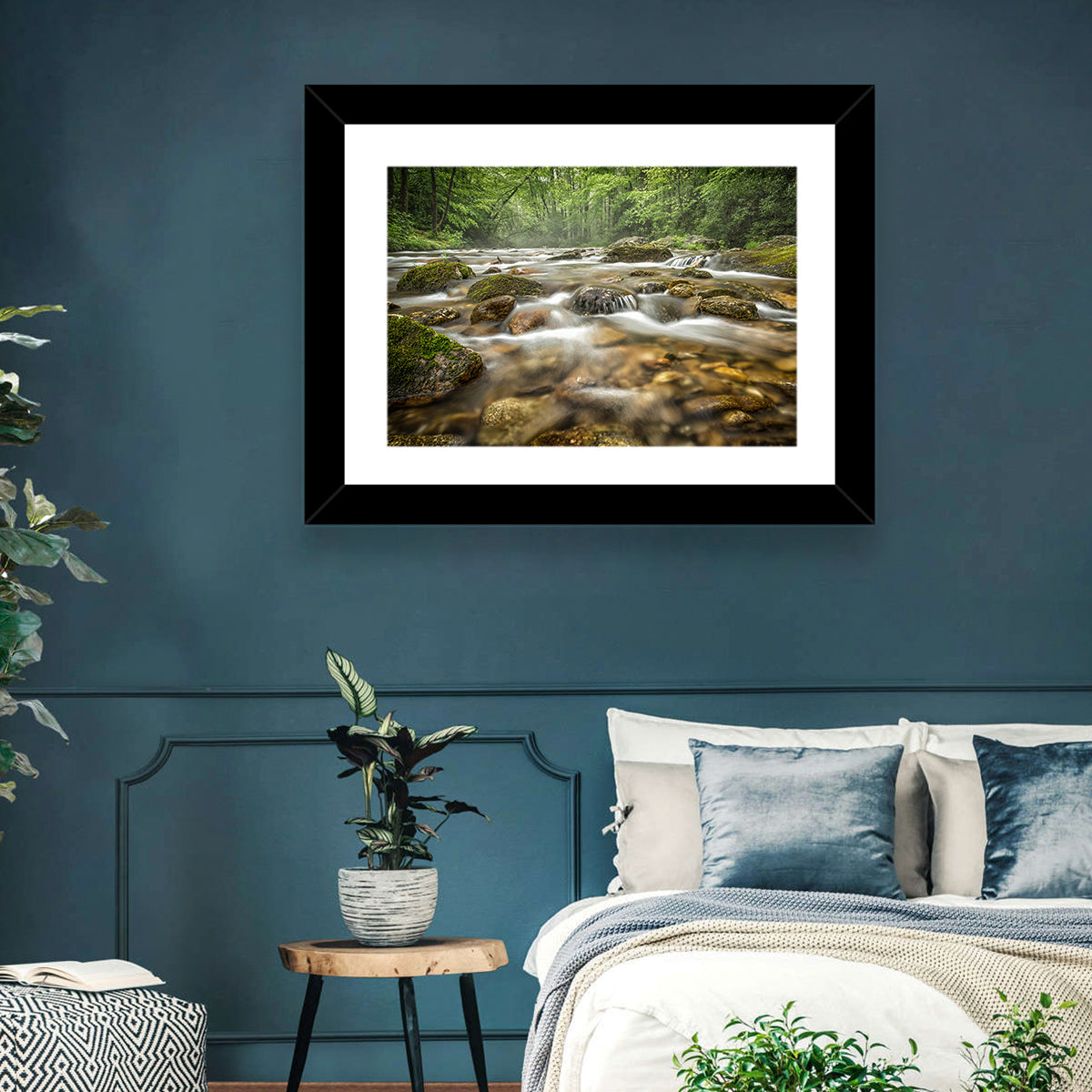 Forest Creek, North Carolina Wall Art in a room, landscape