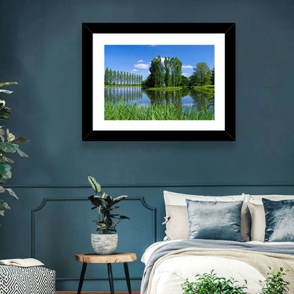 Woerlitz Rousseau Island Reflection Wall Art