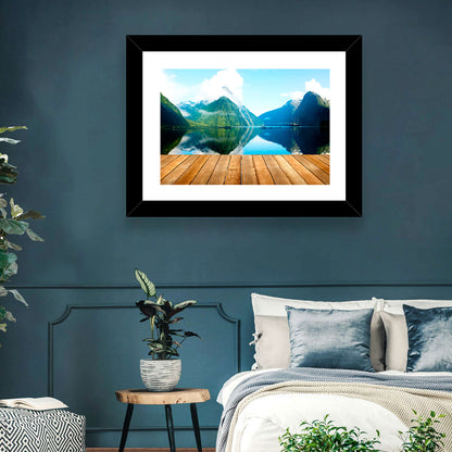 Mitre Peak at Milford Sound Wall Art