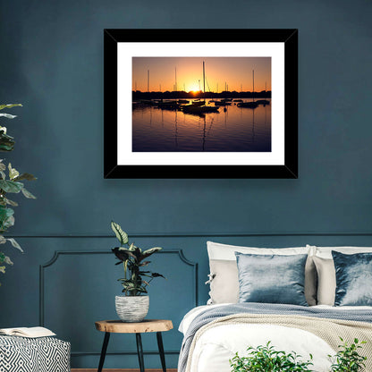 Lake Harriet Golden Sunrise Wall Art