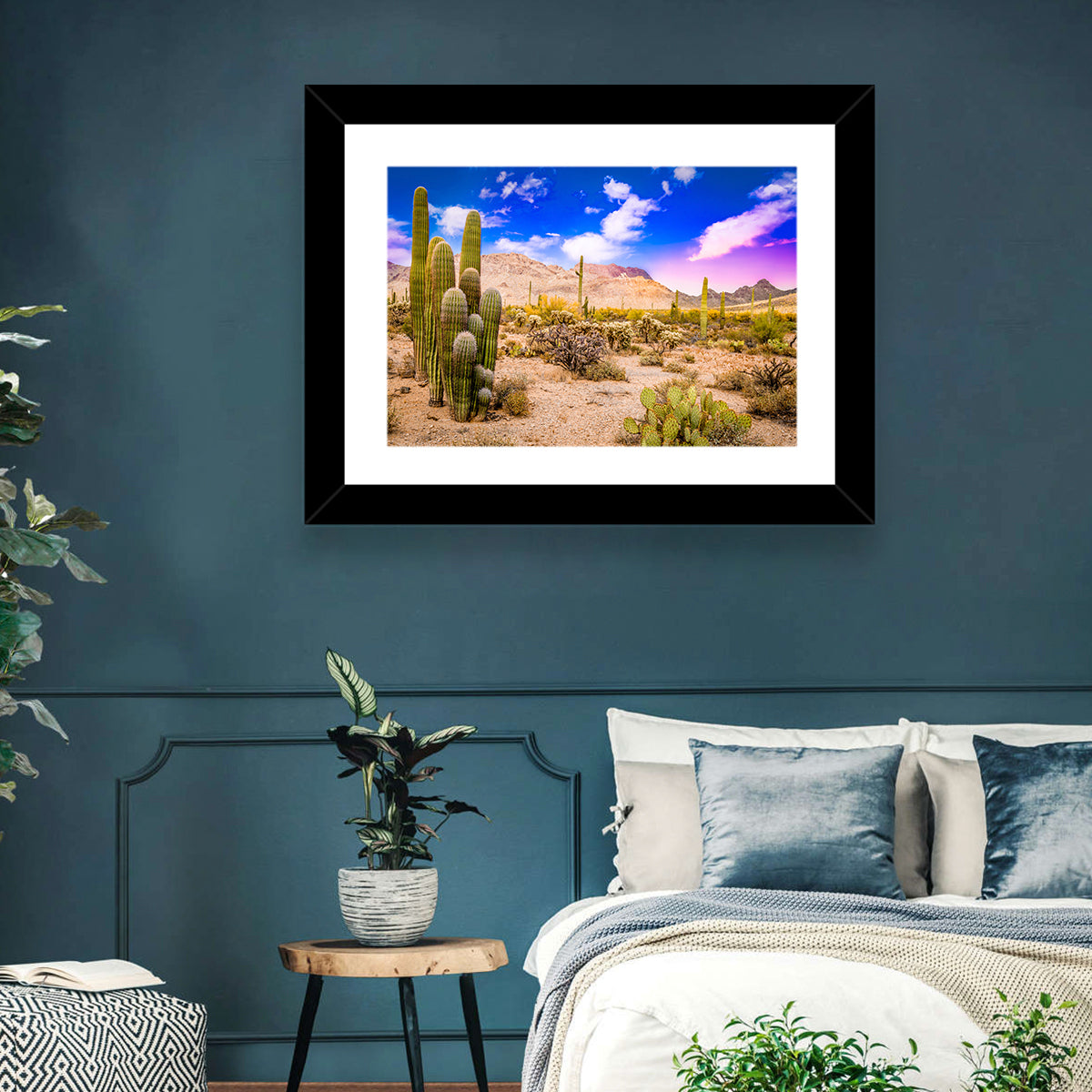 Arizona Saguaro Sunset Wall Art