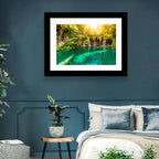 Plitvice Lake Waterfall Wall Art