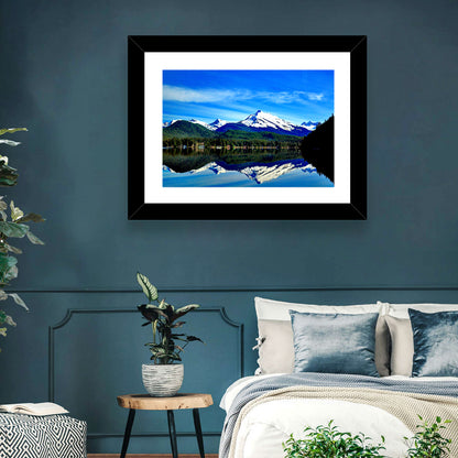 Juneau Mountains Reflection Wall Art