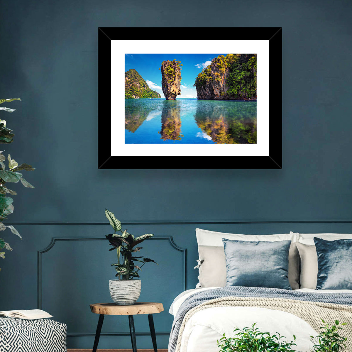 Ko Tapu Limestone Stack, Phang Nga Wall Art