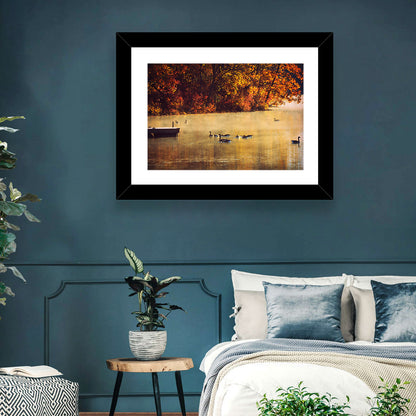 Governor Dodge Misty Lake Wall Art