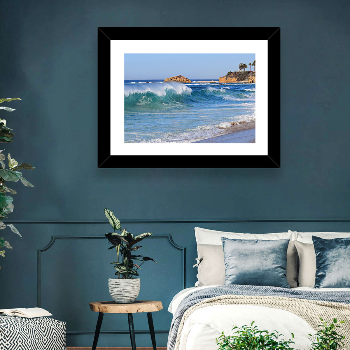 South Laguna Beach Wall Art in a room, landscape