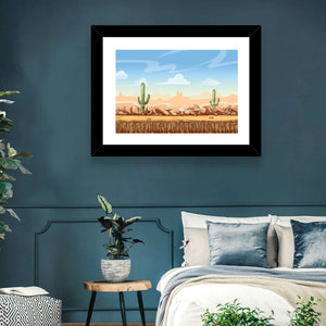 Digital Desertscape Wall Art