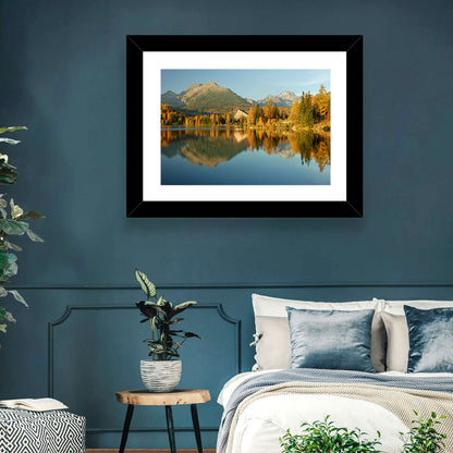 Štrbské Pleso Lake, High Tatras Wall Art