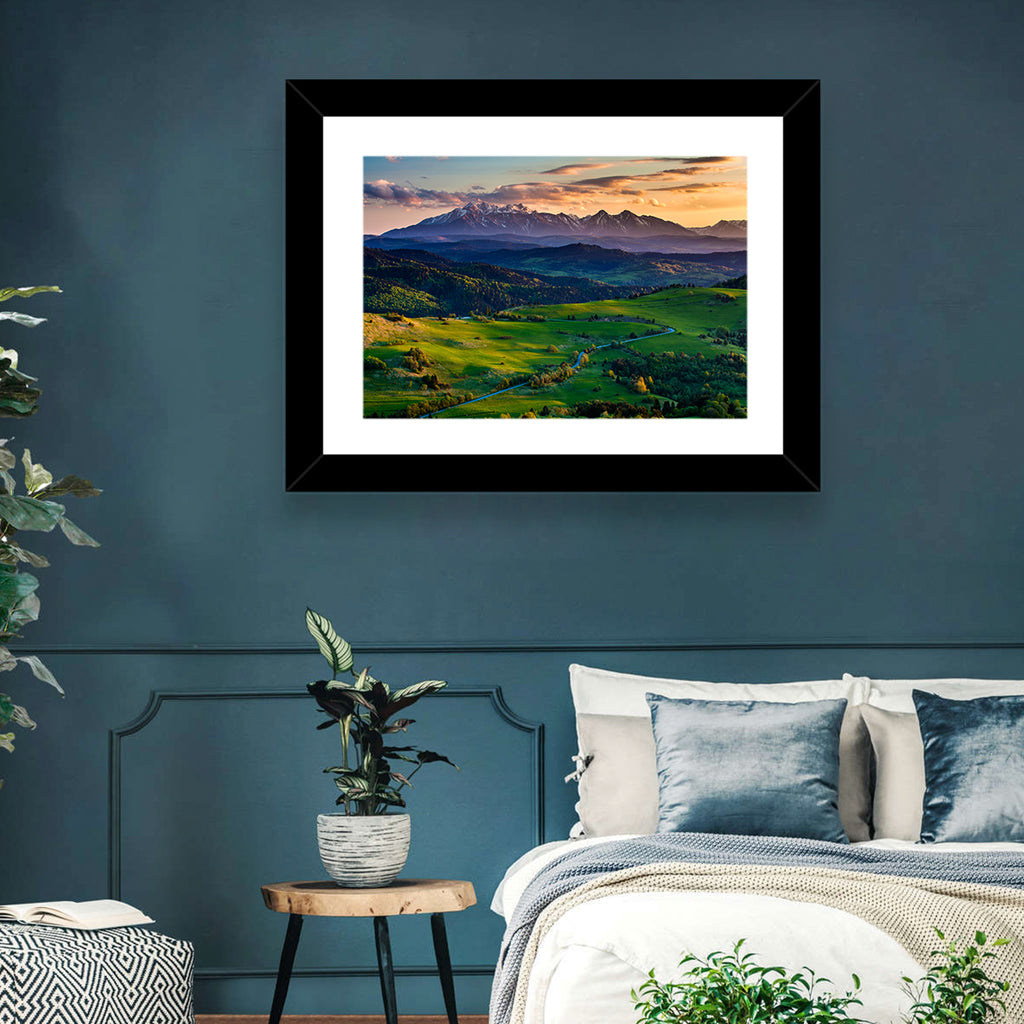 Tatras Golden Hour Vista Wall Art