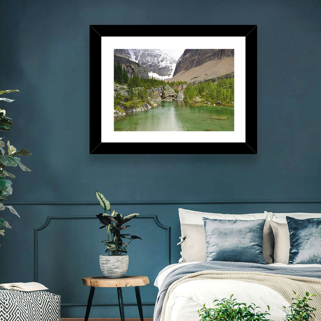 Lake Oesa Alpine View Wall Art