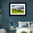 Saksun Village Landscape Wall Art