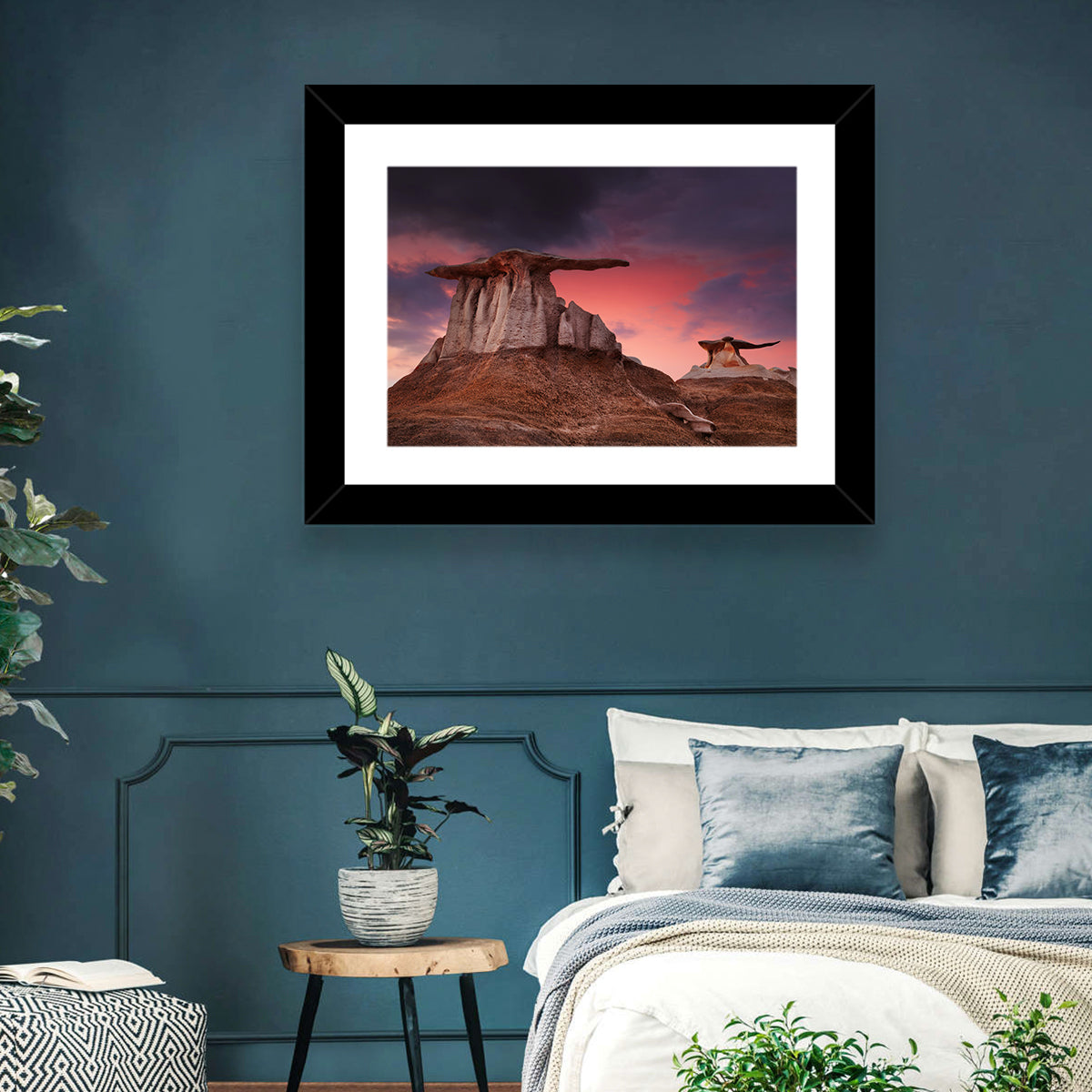 Wings Formation, Bisti Hoodoos Wall Art