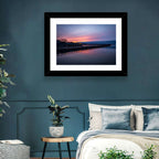 Skaneateles Lake Pier at Dusk Wall Art