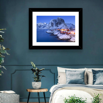 Lofoten in Winter Wall Art