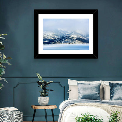 Frozen Lake Kussharo Wall Art