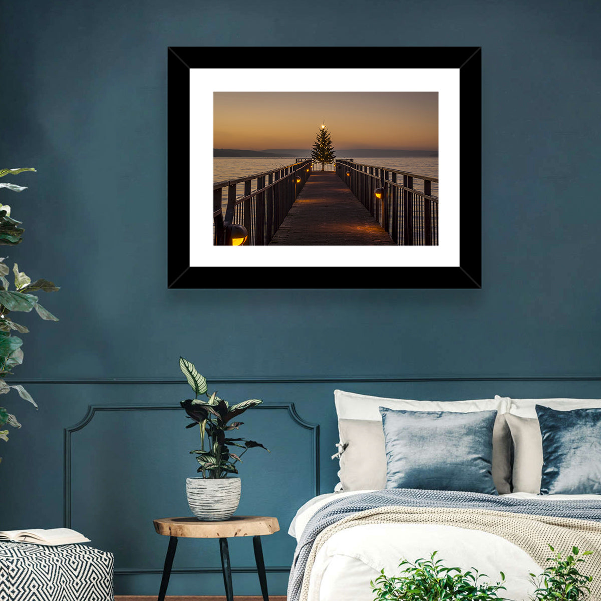 Skaneateles Lake Pier Wall Art