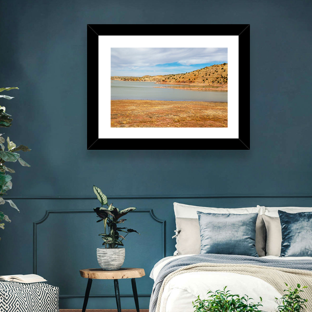 Lyman Lake Arizona Wall Art in a room, landscape