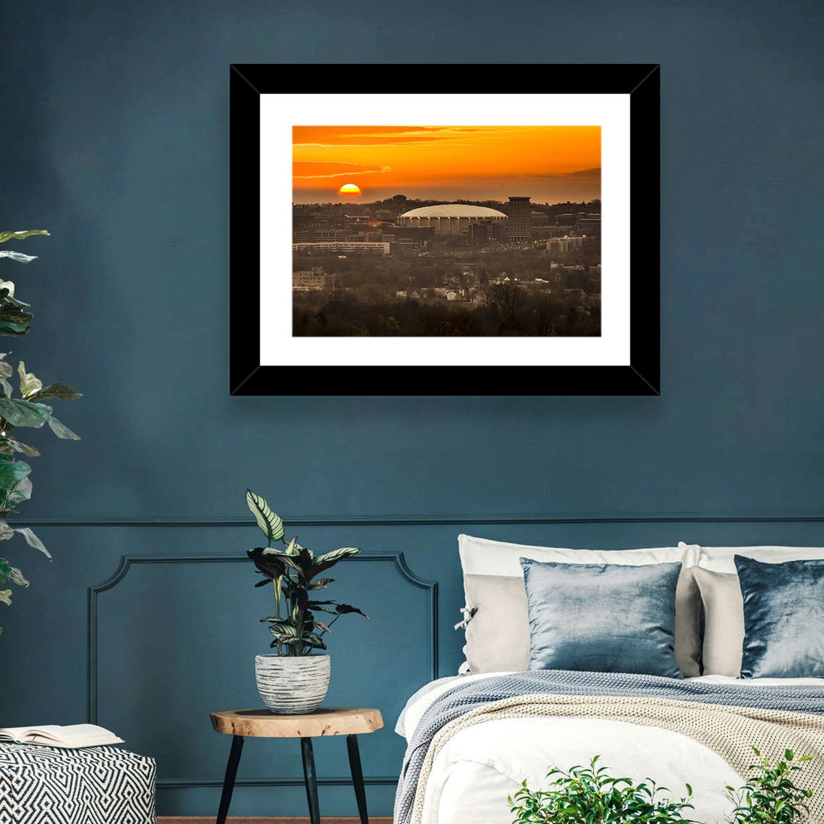 Syracuse University Hill Skyline Wall Art
