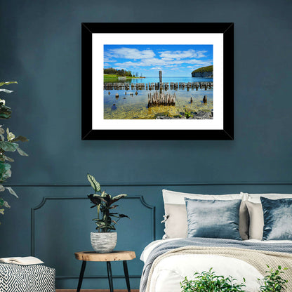 Big Bay De Noc Garden View Wall Art