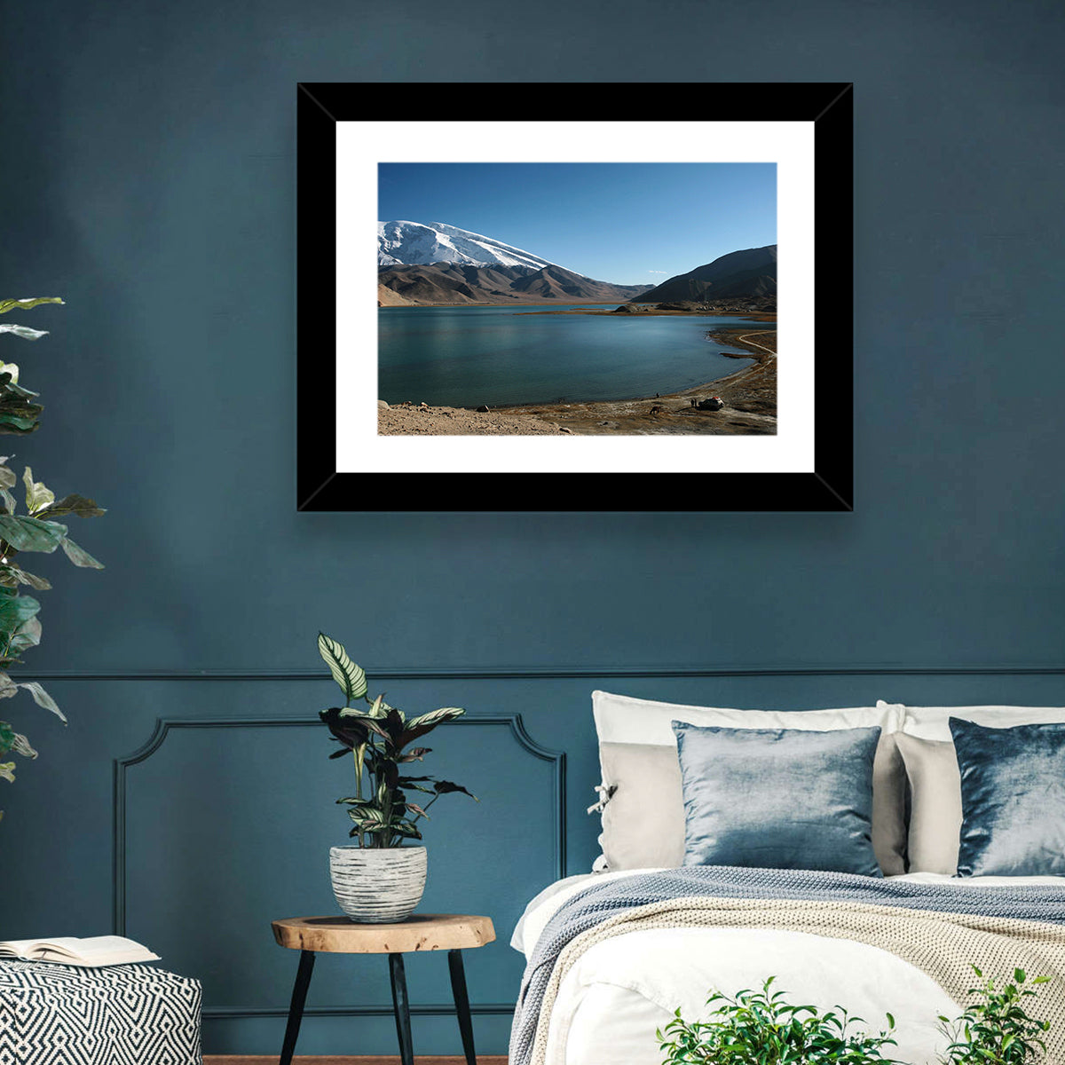 Muztahgata and Karakul Lake Wall Art