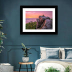 Pine Mountain Trail Sunset Over Cloud Sea Wall Art