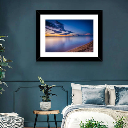 Lake Winnipesaukee Shoreline Sunset Wall Art