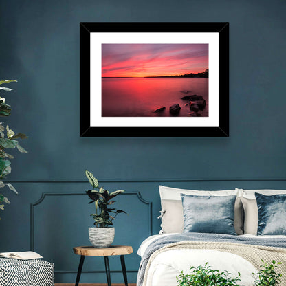 Lake Simcoe Sunset Wall Art