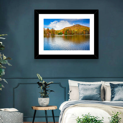 Yonah Mountain Lake View Wall Art