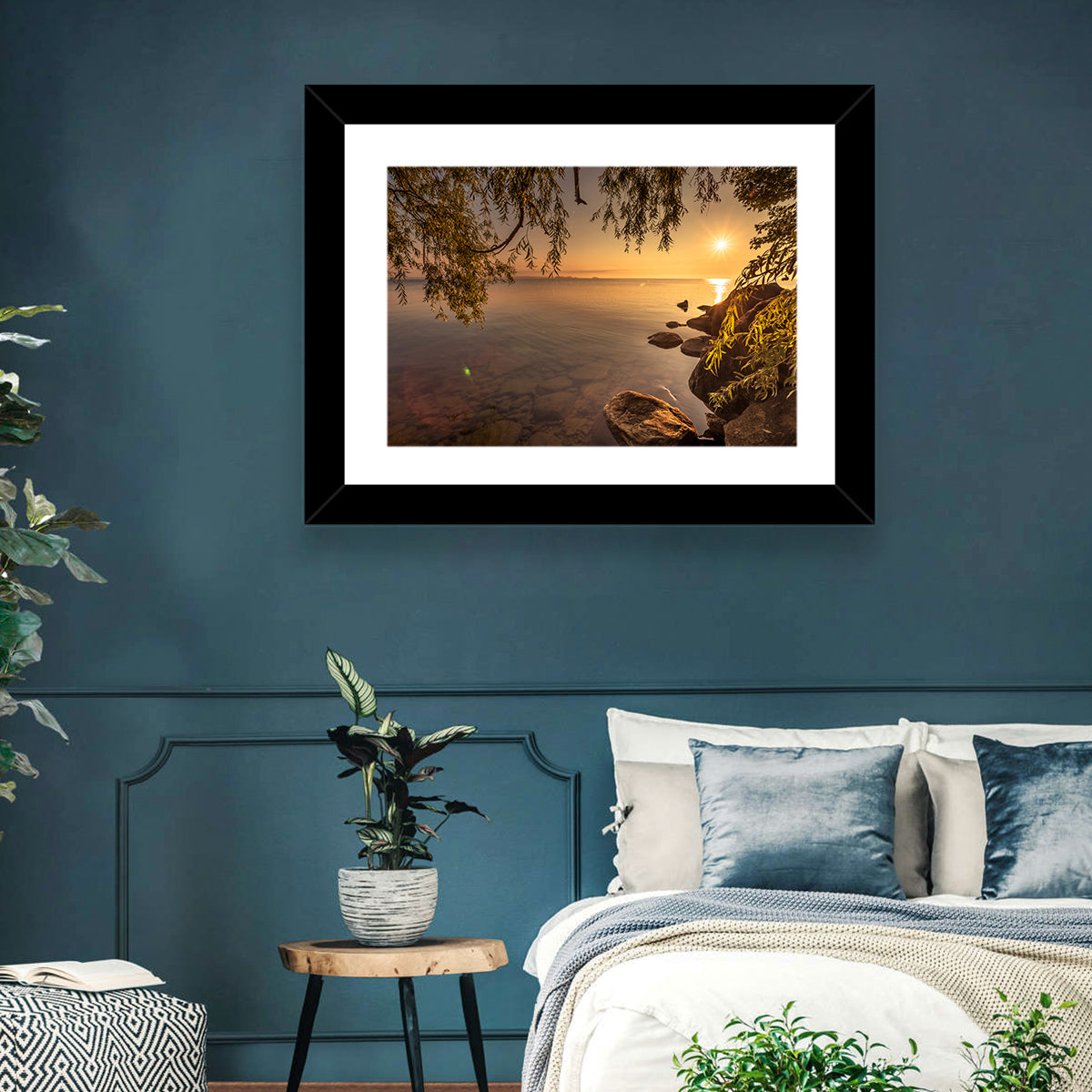 Simcoe Lake Golden Hour Wall Art