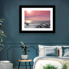 Lake Ontario Winter Skyline Wall Art