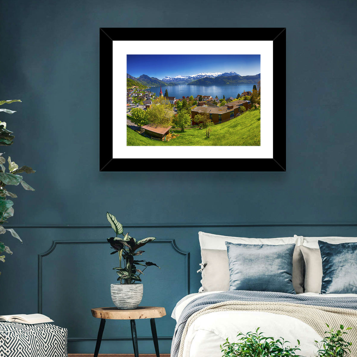Lake Lucerne, Weggis Wall Art