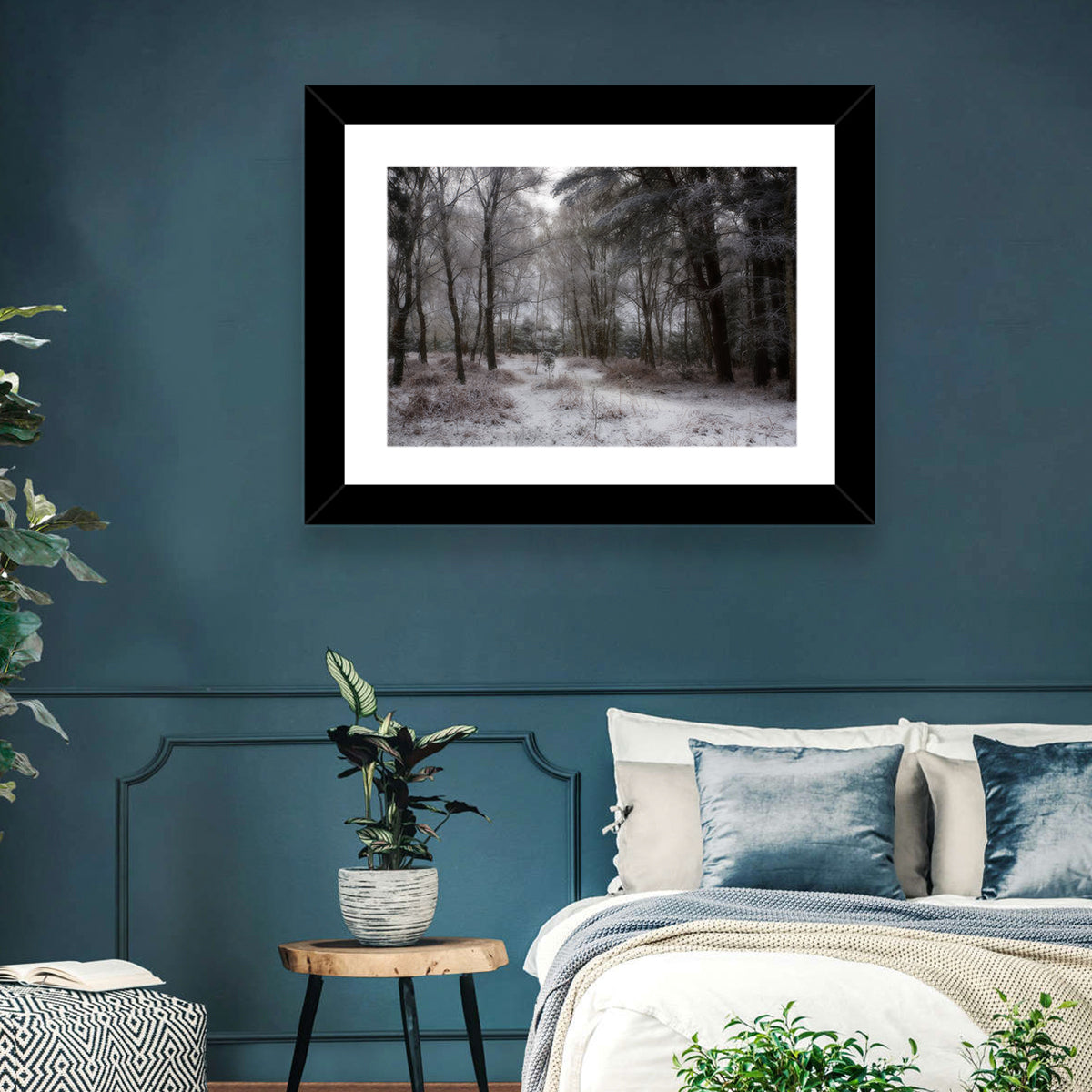 New Forest Winter Path Wall Art