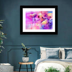 Abstract Tulip Garden Wall Art