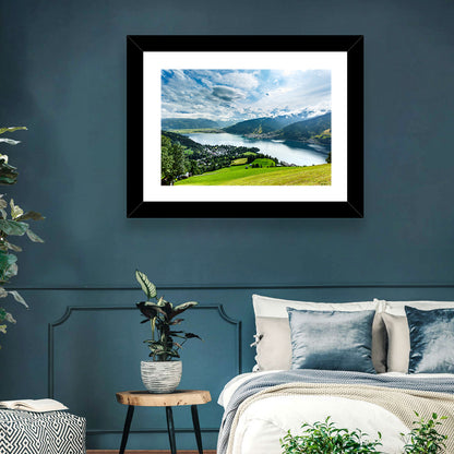 Zell Am See Panorama Wall Art