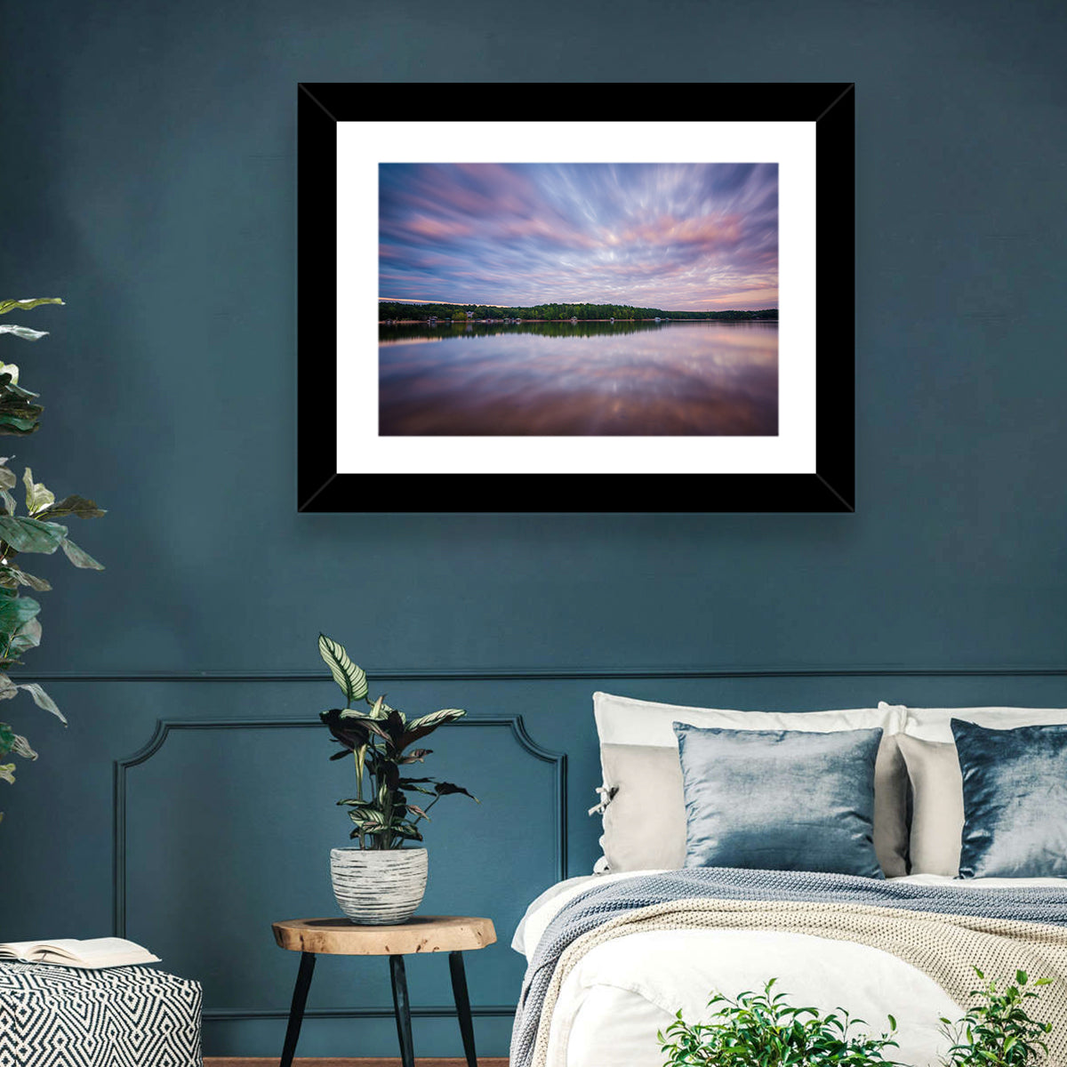 Lake Norman Morning Reflection Wall Art