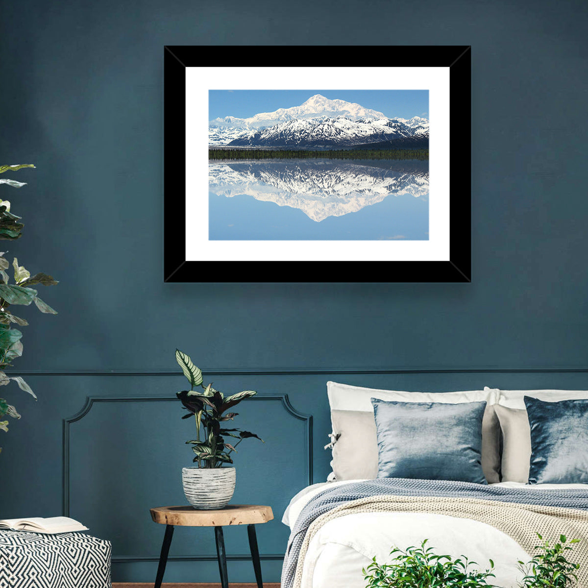 Denali Peak Reflection Wall Art