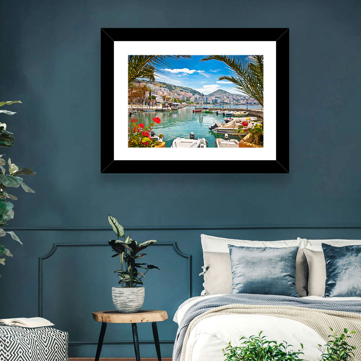 Saranda Harbor View Wall Art