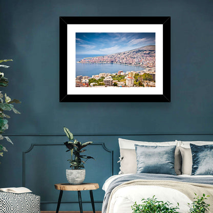 Saranda Bay Cityscape Wall Art